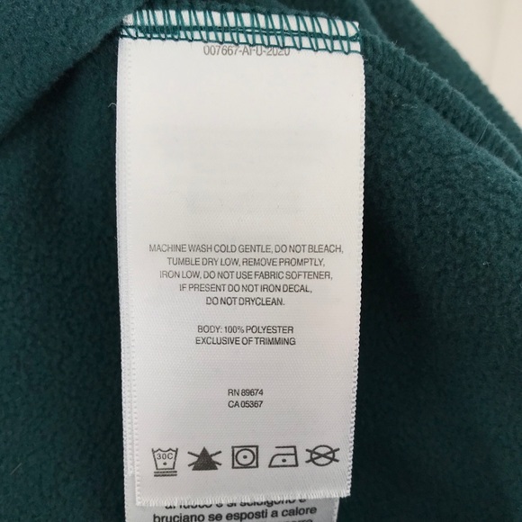 Mountain Hardwear Green Microchill Zip Fleece - Picture 6 of 8
